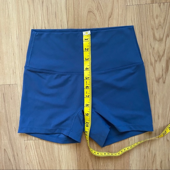 No Front Seam Shorts - Blue - XS - Picture 7 of 7